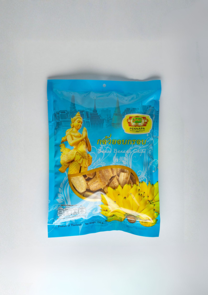 Pennapa Brand Crispy Baked Banana Chips