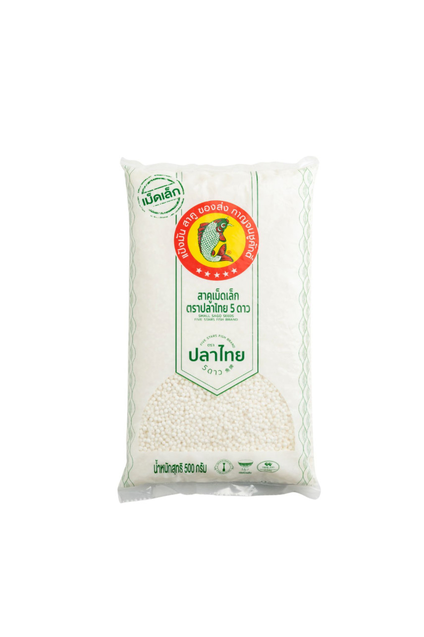 Small Tapioca Pearls (Pla Thai 5 Star Brand)