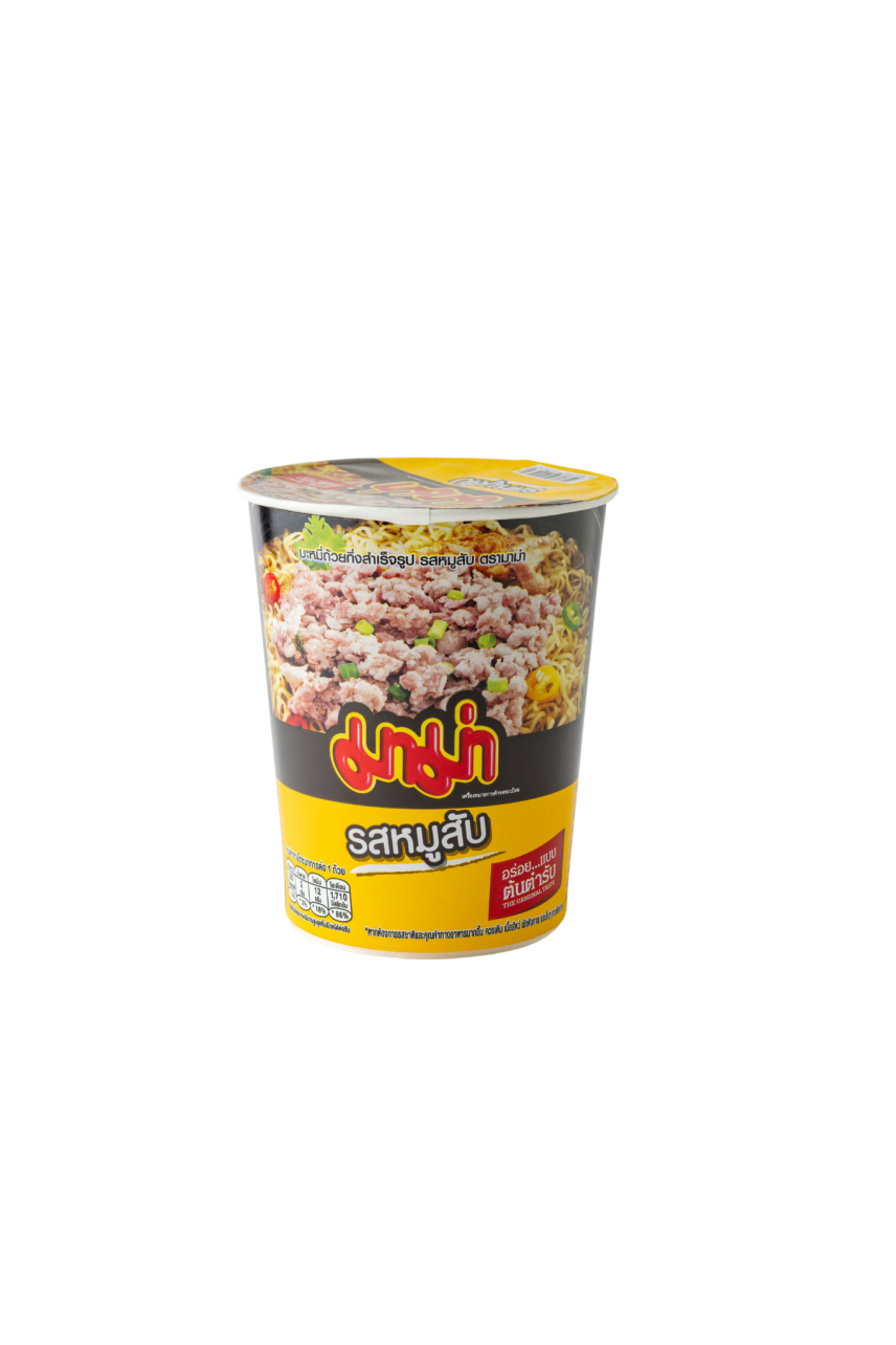 BRAND MAMA INSTANT NOODLES MICED PORK FLAVOUR CUP