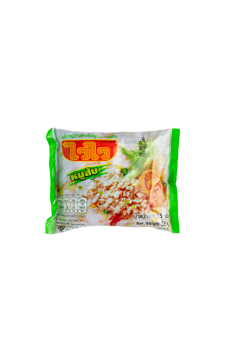 Wai Wai Brand Instant Vermicelli – Minced Pork Flavour