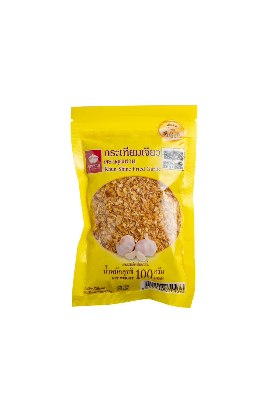 Khun Chai Brand Fried Garlic